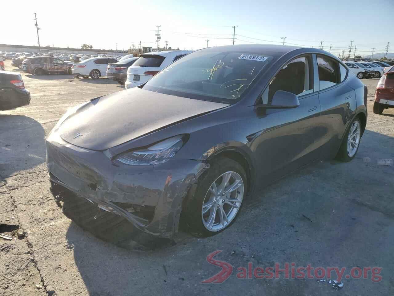 5YJYGDEE1LF052253 2020 TESLA MODEL Y