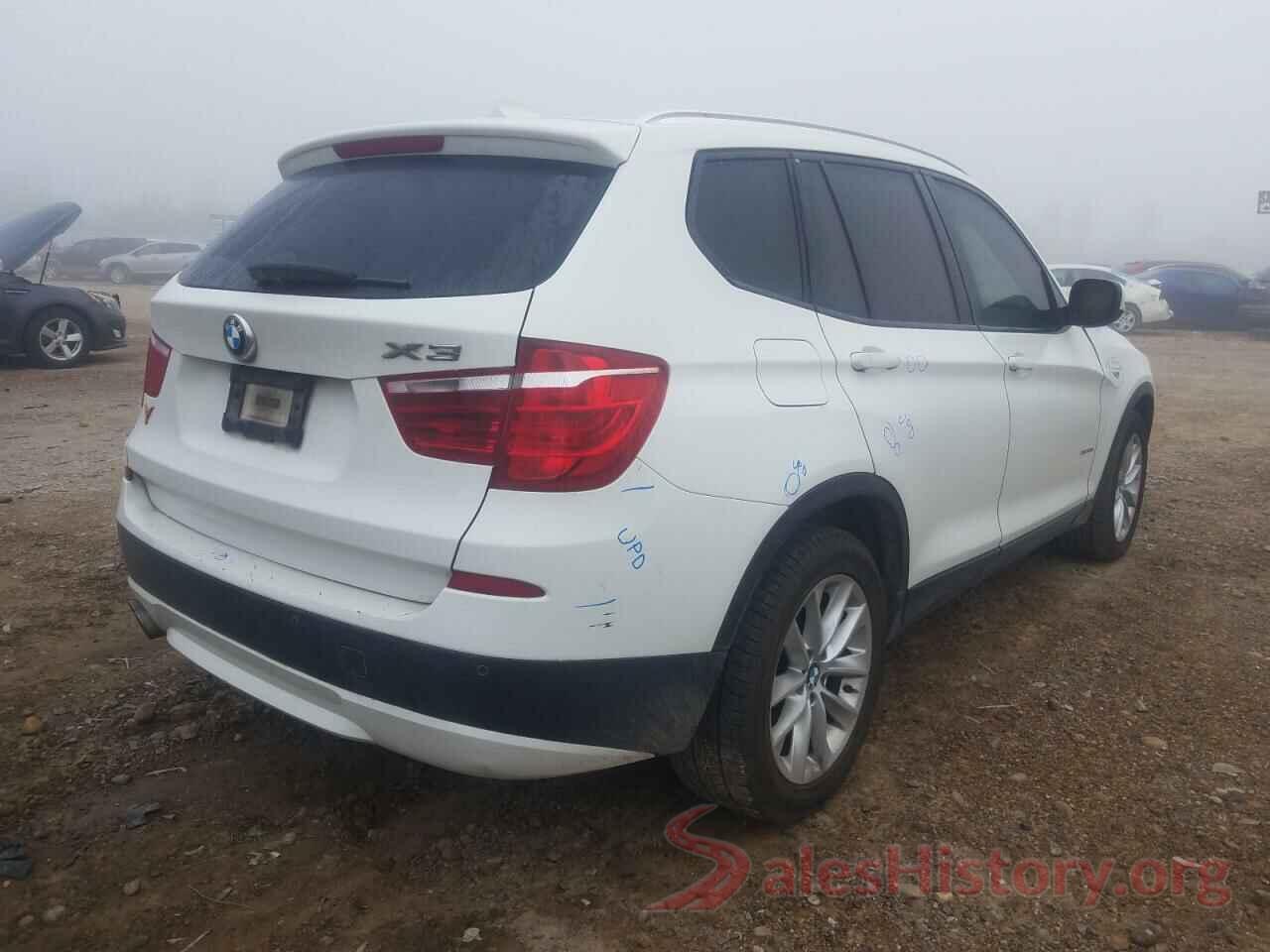 5UXWX9C53E0D16230 2014 BMW X3