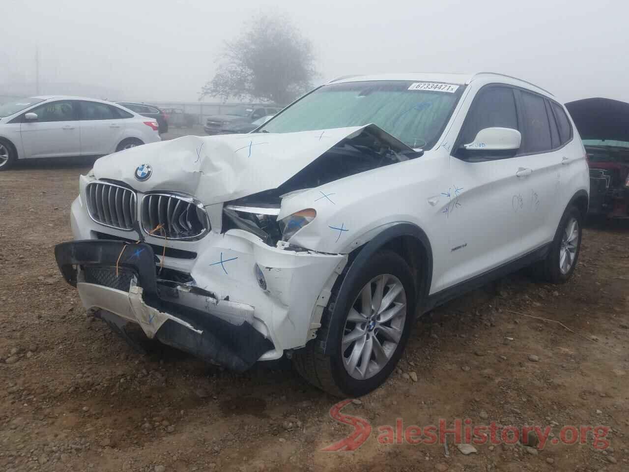 5UXWX9C53E0D16230 2014 BMW X3