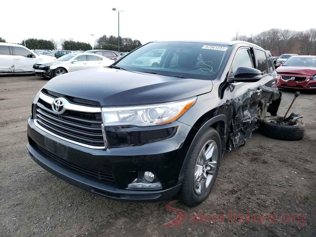 5TDDKRFHXGS269563 2016 TOYOTA HIGHLANDER