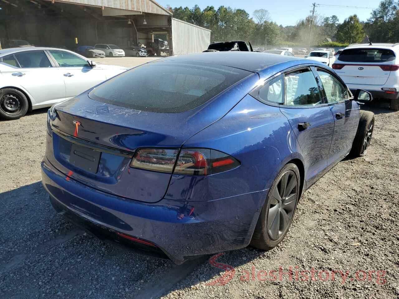 5YJSA1E58NF479194 2022 TESLA MODEL S