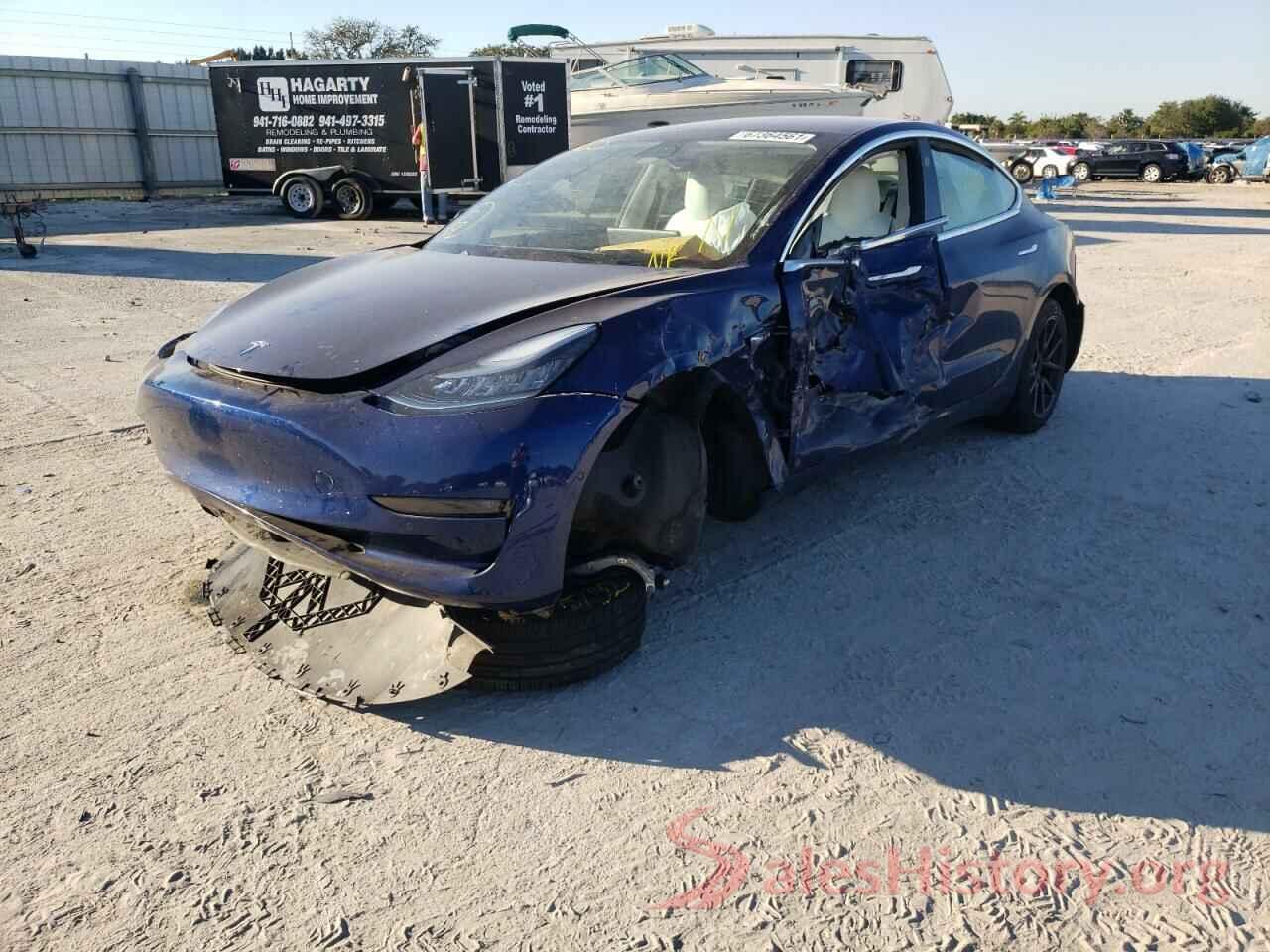 5YJ3E1EA2LF740919 2020 TESLA MODEL 3