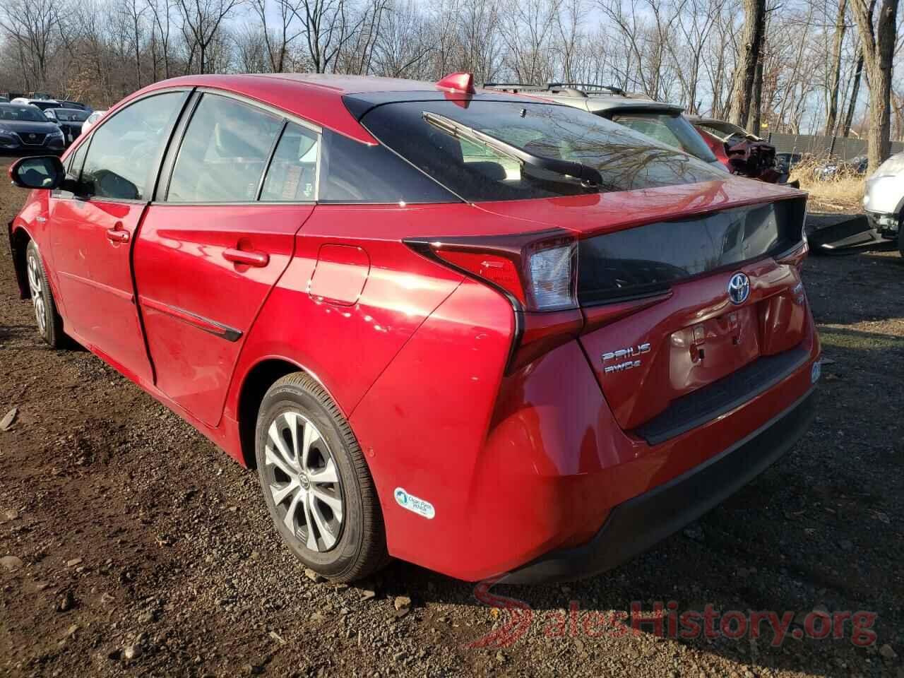 JTDL9MFU3M3030523 2021 TOYOTA PRIUS