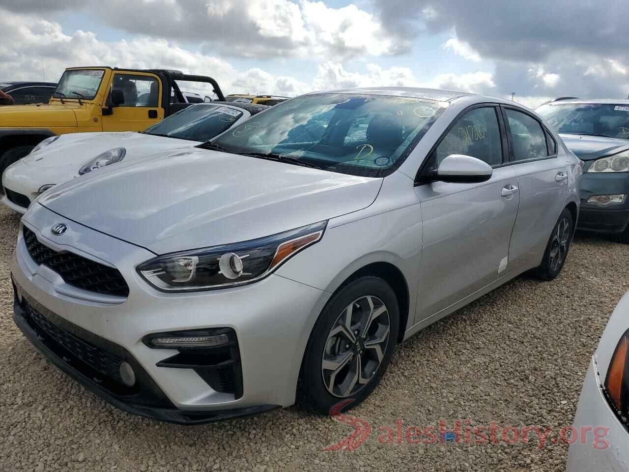 3KPF24ADXLE170701 2020 KIA FORTE