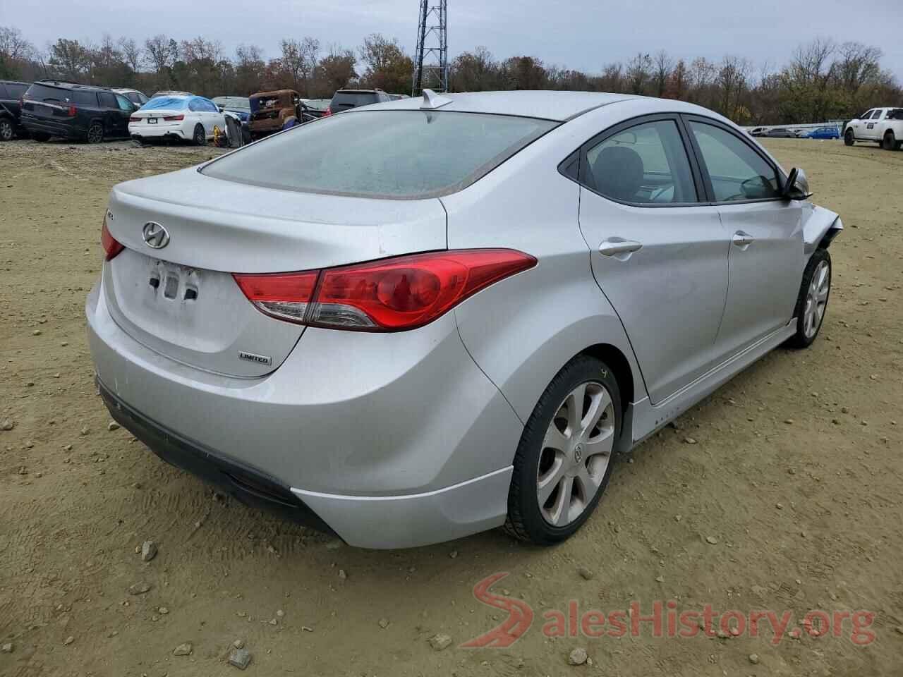 5NPDH4AE5DH391263 2013 HYUNDAI ELANTRA