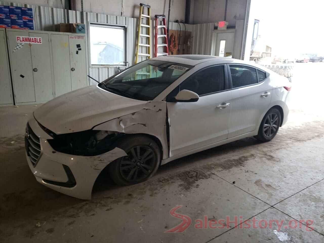 5NPD84LF6JH284630 2018 HYUNDAI ELANTRA