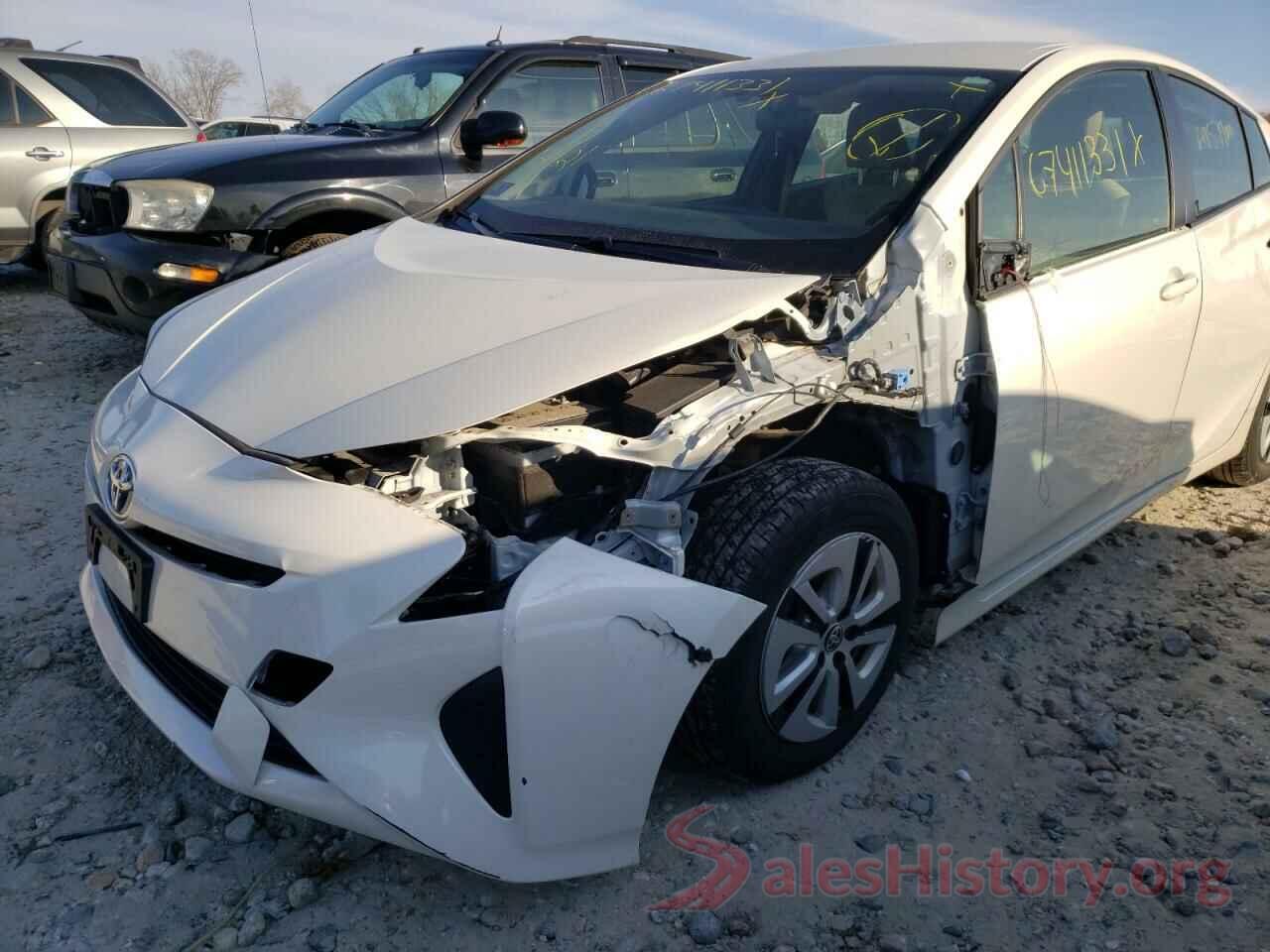 JTDKARFU6G3011176 2016 TOYOTA PRIUS