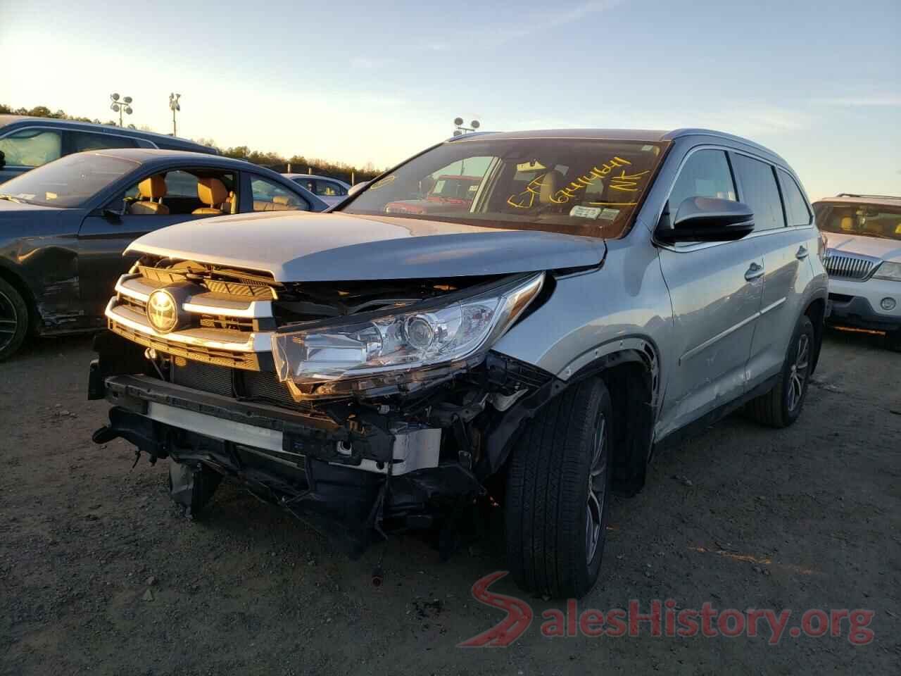 5TDJZRFH7KS701453 2019 TOYOTA HIGHLANDER