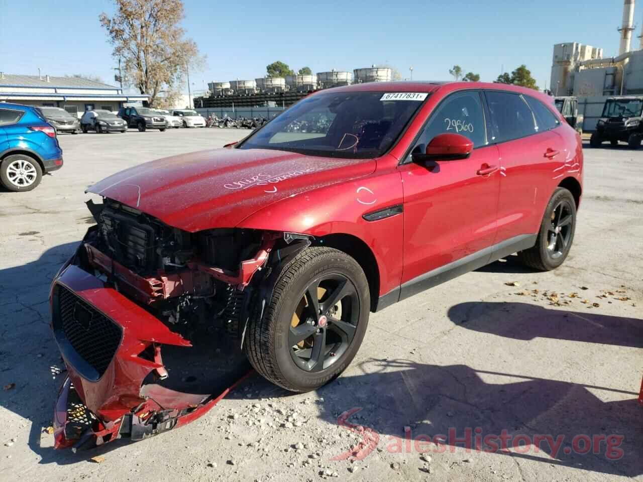 SADCJ2FXXLA631271 2020 JAGUAR F-PACE