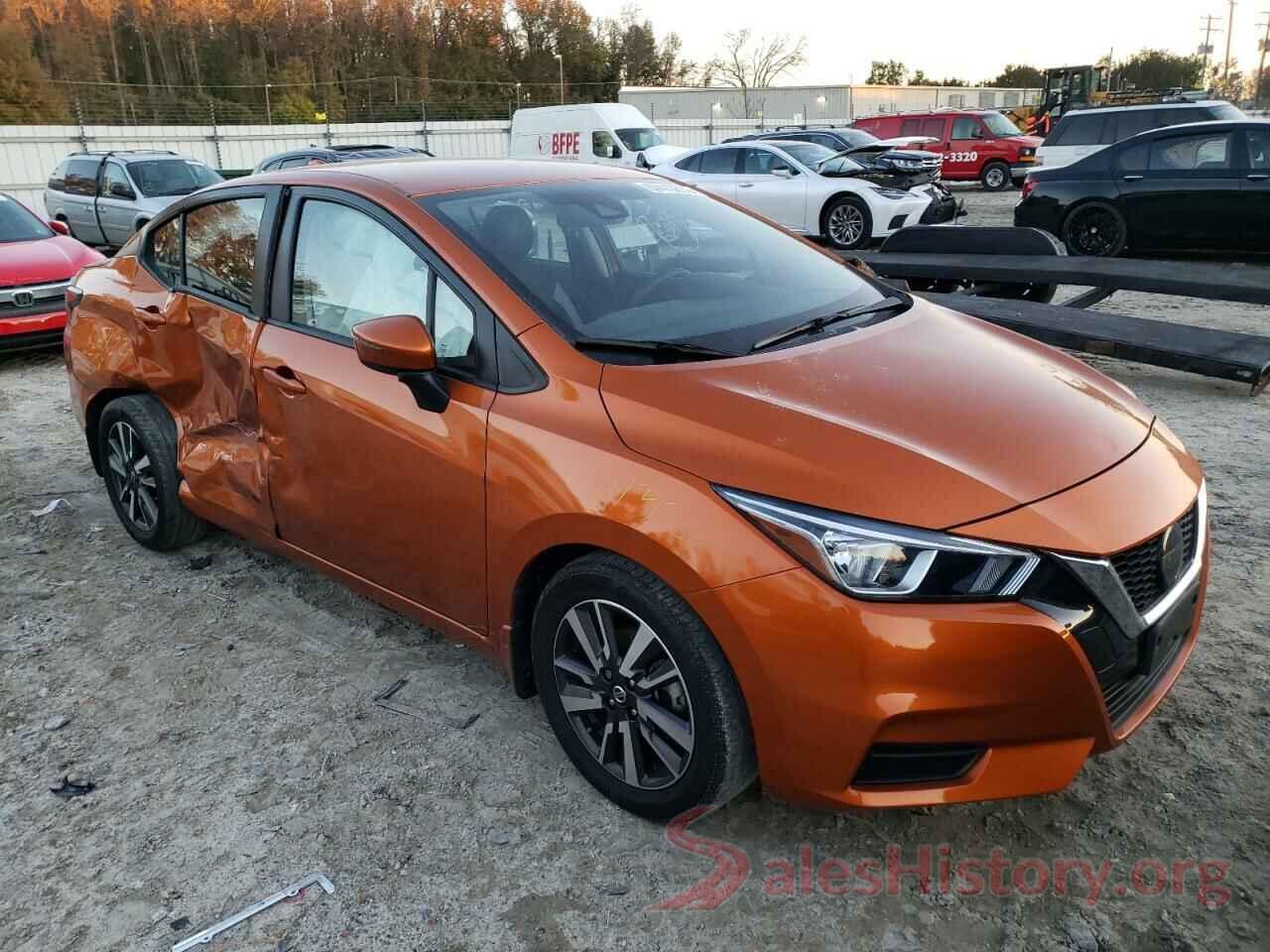 3N1CN8EV2LL863636 2020 NISSAN VERSA