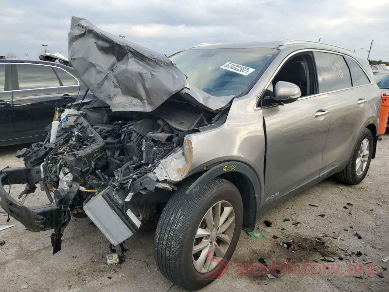 5XYPGDA57JG373432 2018 KIA SORENTO