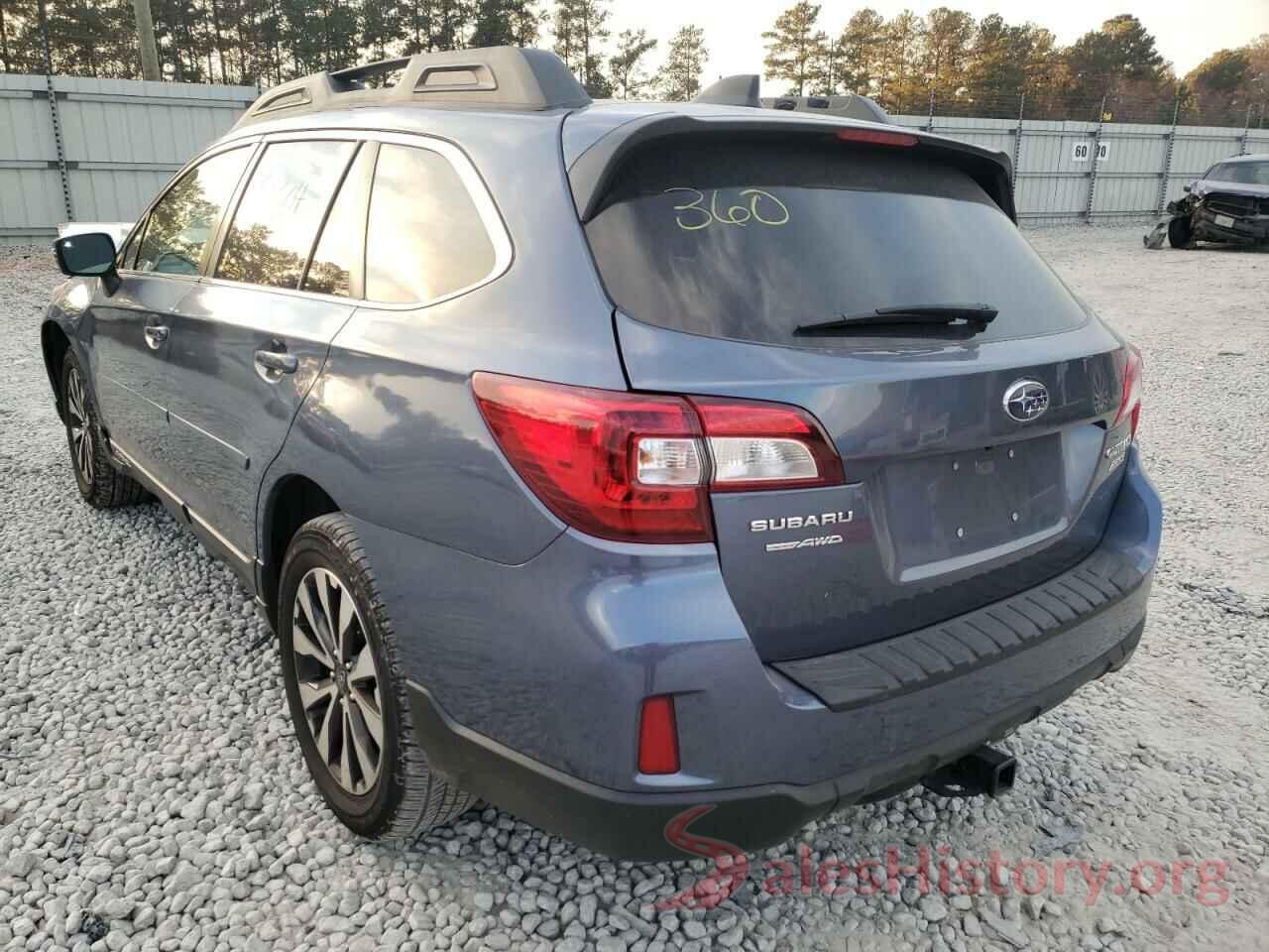 4S4BSAJC8G3297900 2016 SUBARU OUTBACK