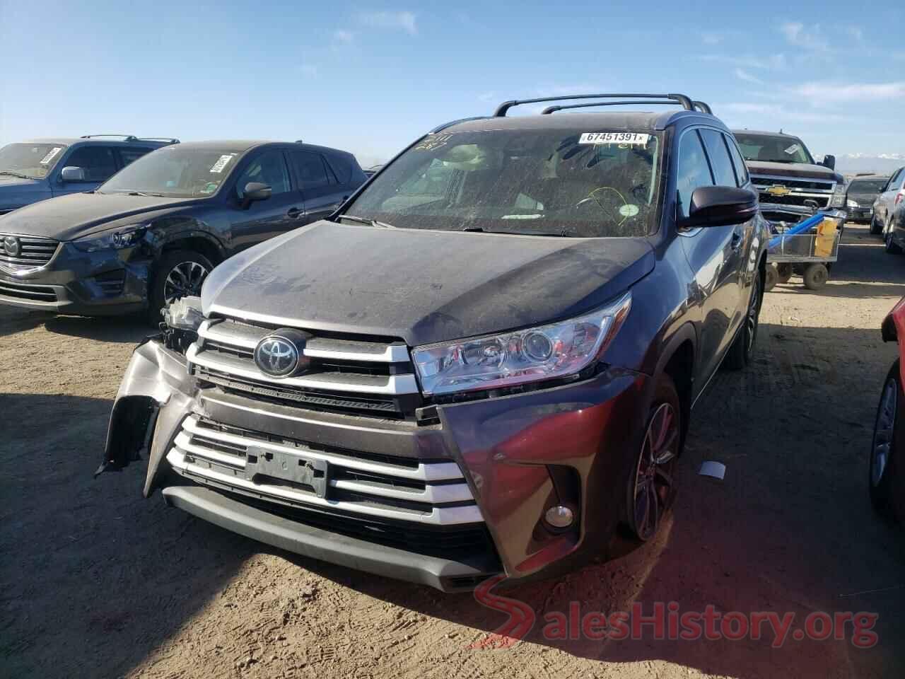 5TDJZRFH0HS405215 2017 TOYOTA HIGHLANDER