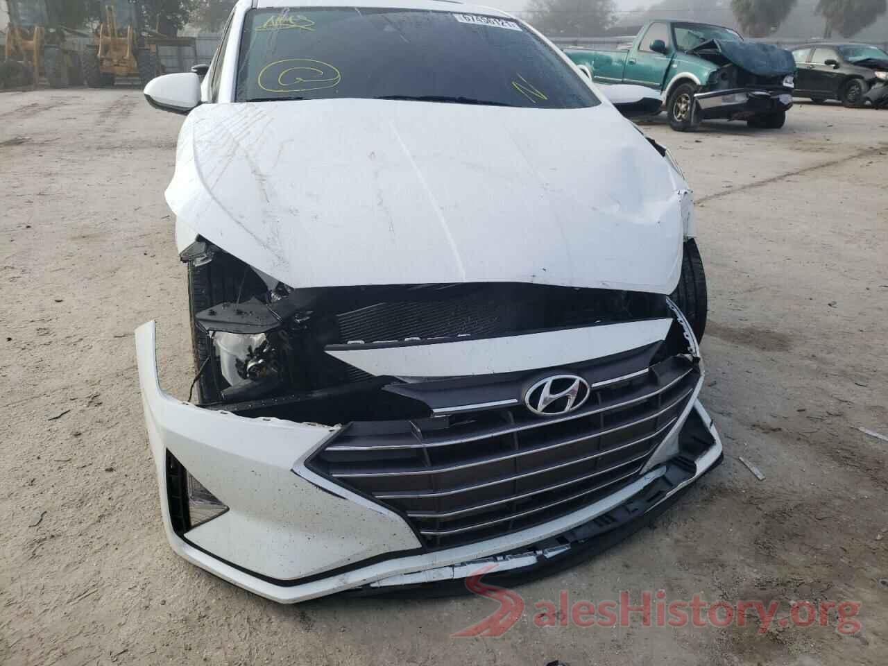 5NPD84LFXKH450729 2019 HYUNDAI ELANTRA