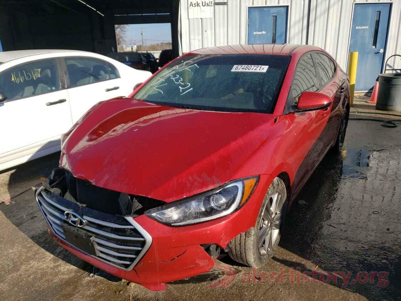 5NPD84LF7JH361344 2018 HYUNDAI ELANTRA