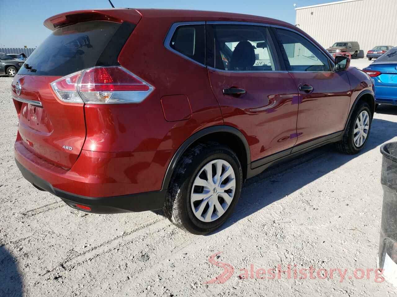 KNMAT2MV5GP640168 2016 NISSAN ROGUE