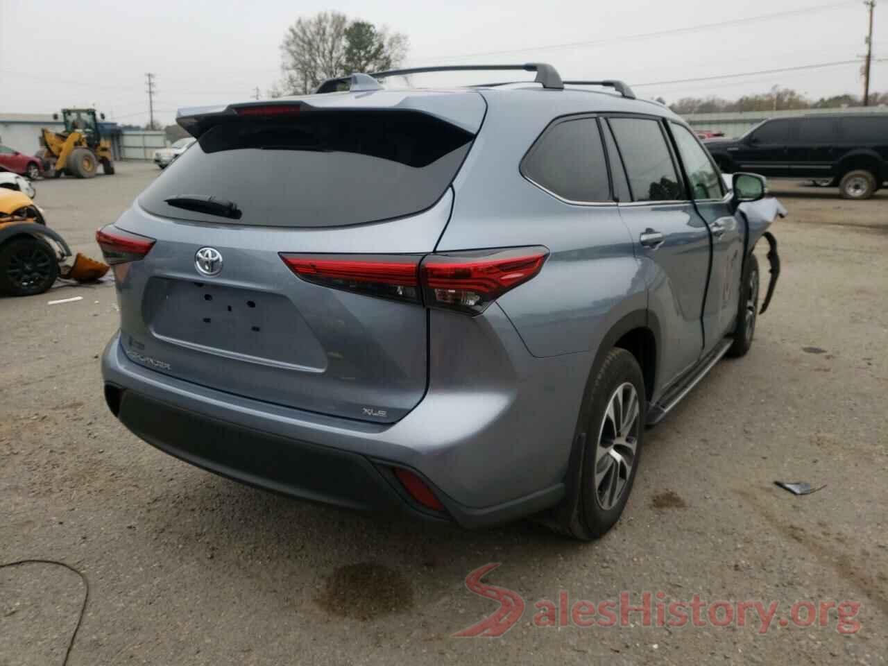 5TDGZRAH8MS086545 2021 TOYOTA HIGHLANDER