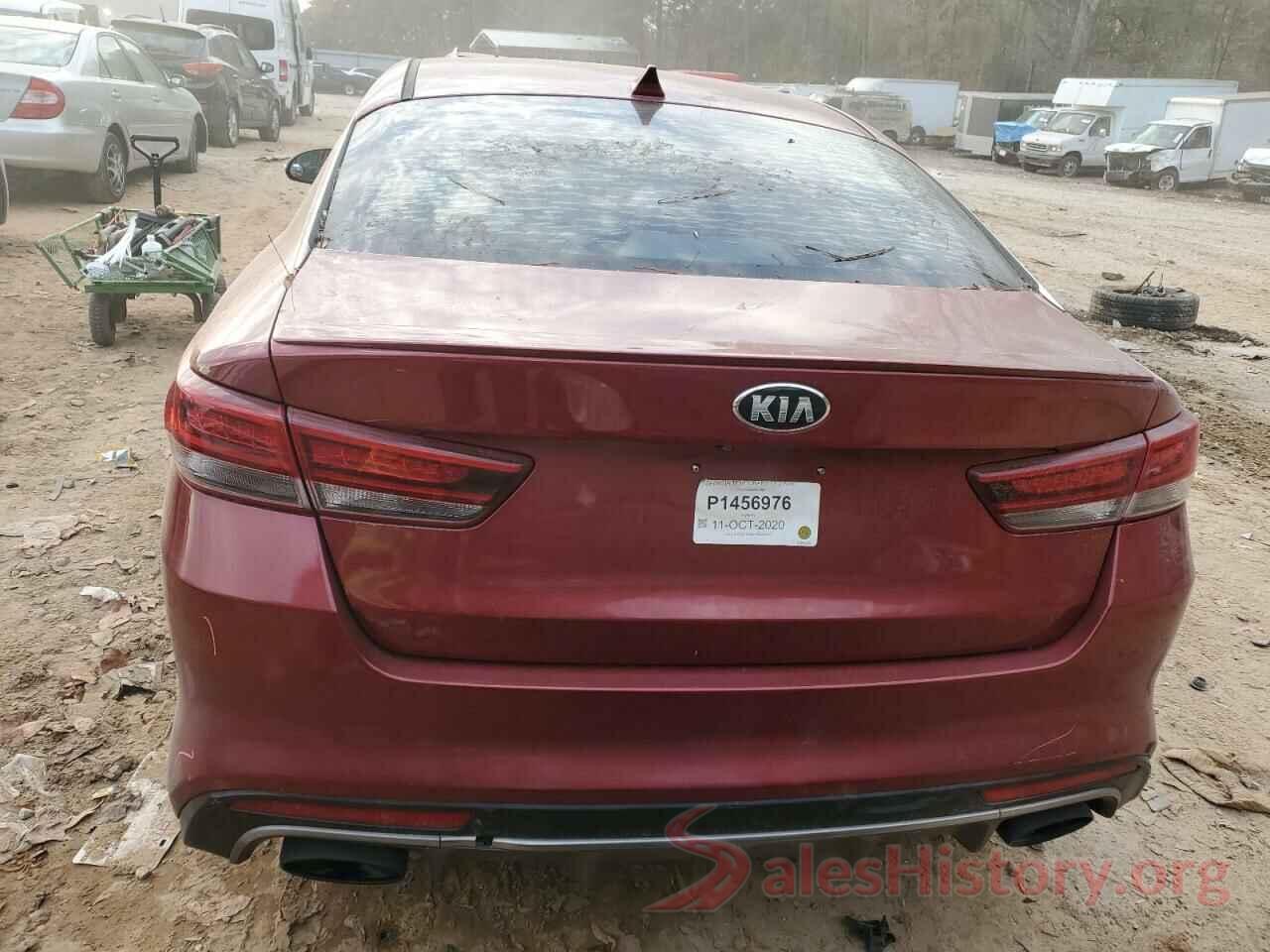 5XXGW4L29GG073829 2016 KIA OPTIMA