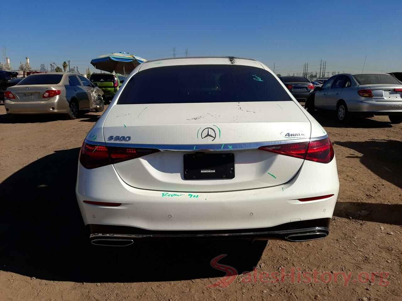 W1K6G7GB5MA058455 2021 MERCEDES-BENZ S-CLASS