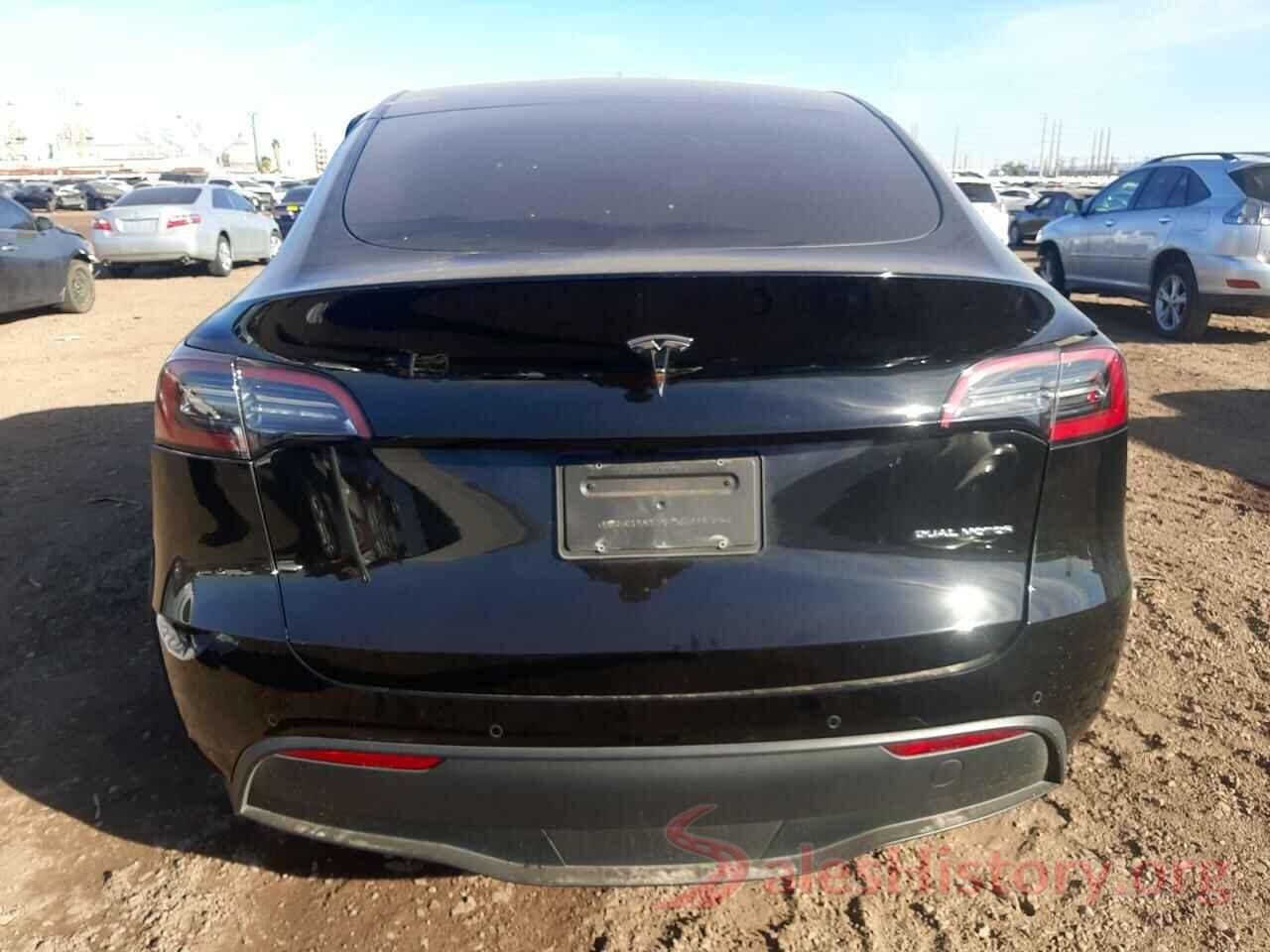 5YJYGDEE6MF216257 2021 TESLA MODEL Y