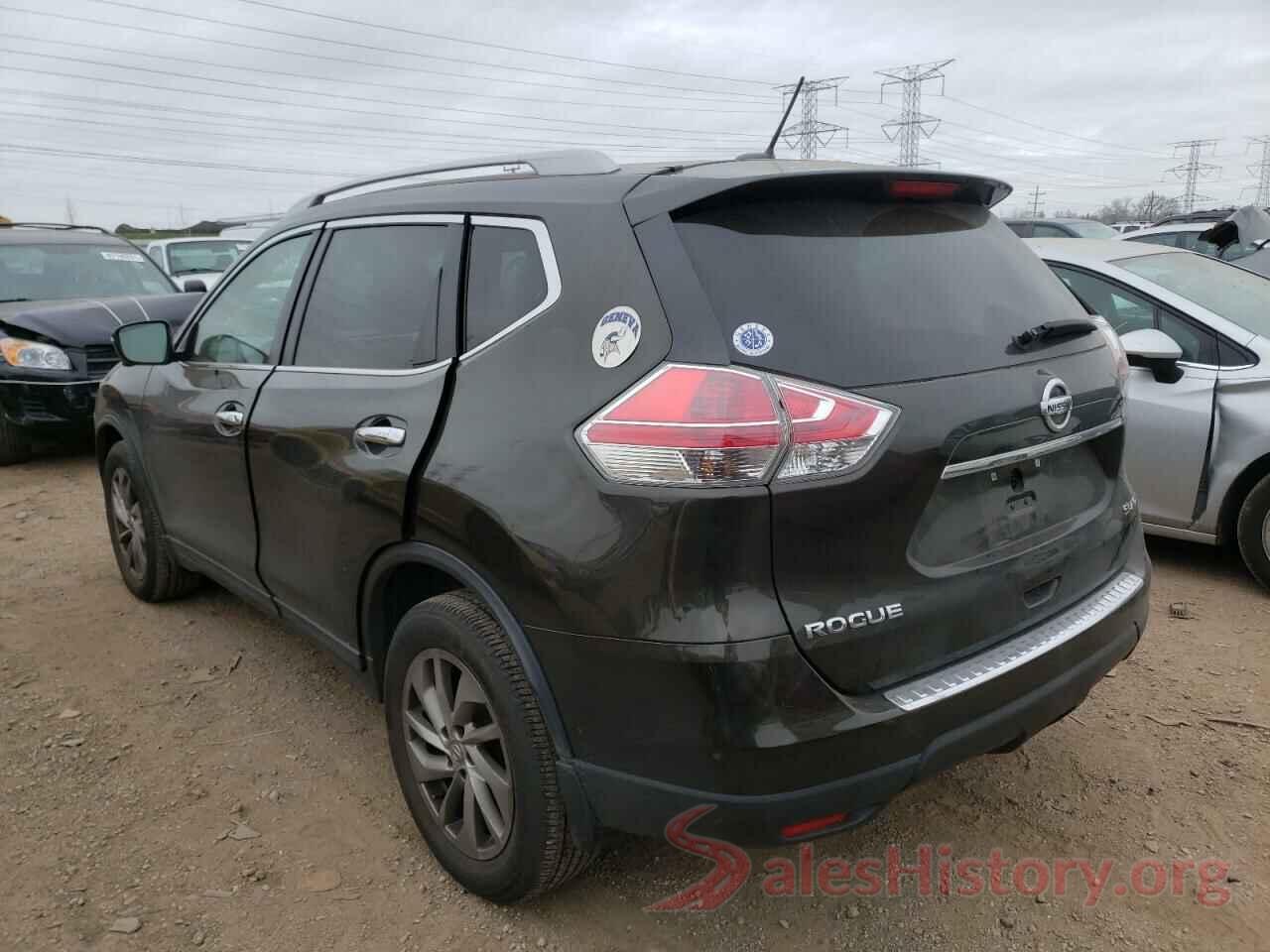 5N1AT2MV8FC909698 2015 NISSAN ROGUE