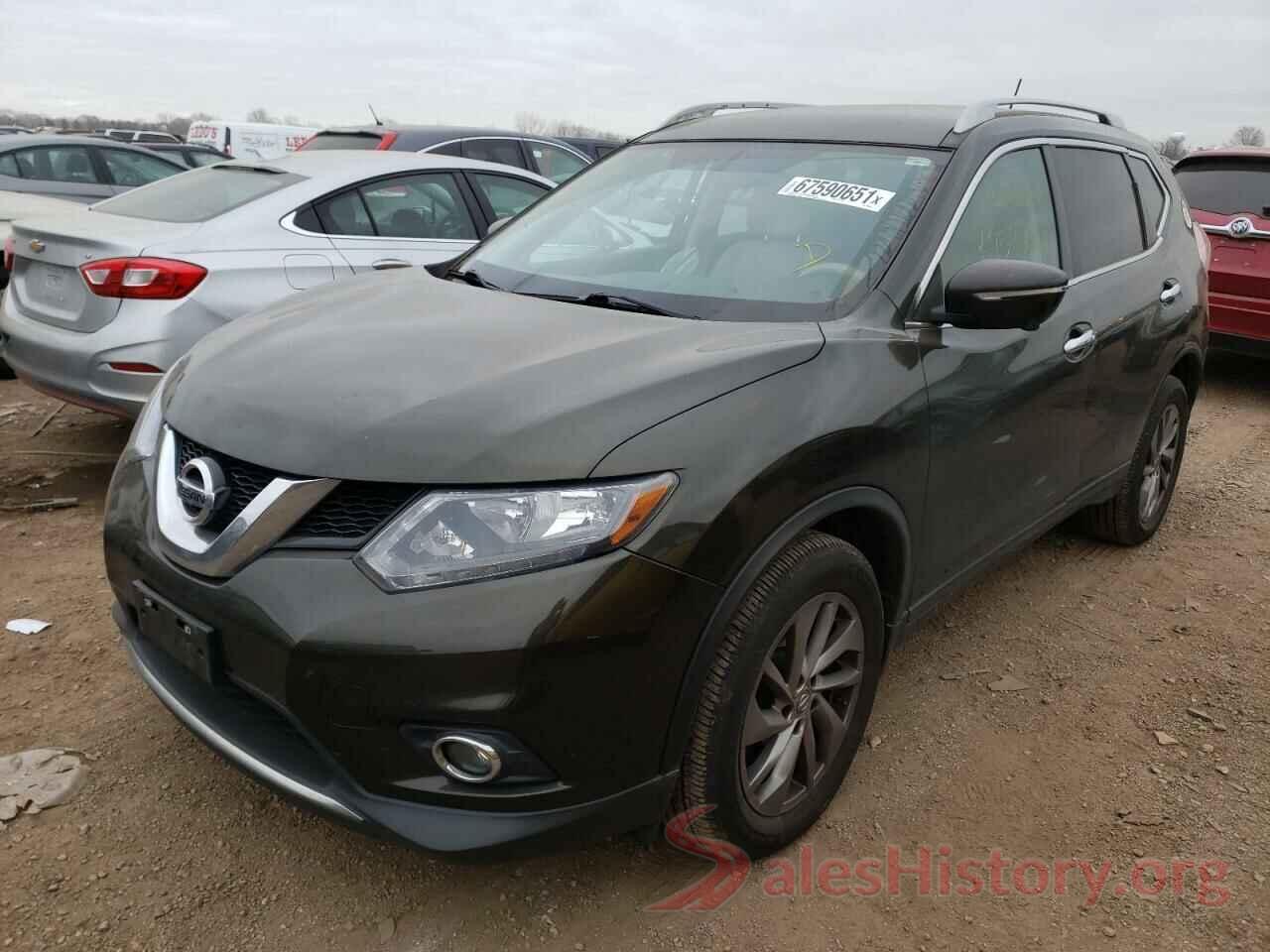 5N1AT2MV8FC909698 2015 NISSAN ROGUE