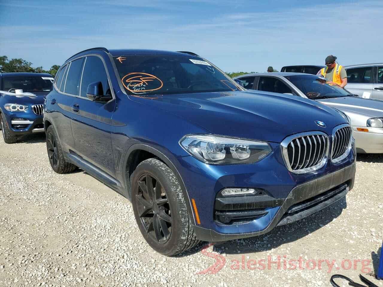 5UXTR9C50KLE13134 2019 BMW X3