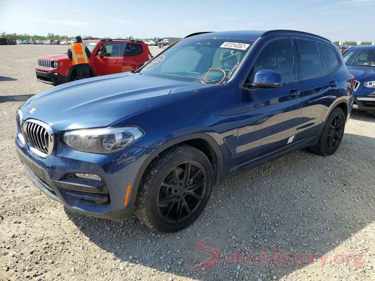 5UXTR9C50KLE13134 2019 BMW X3