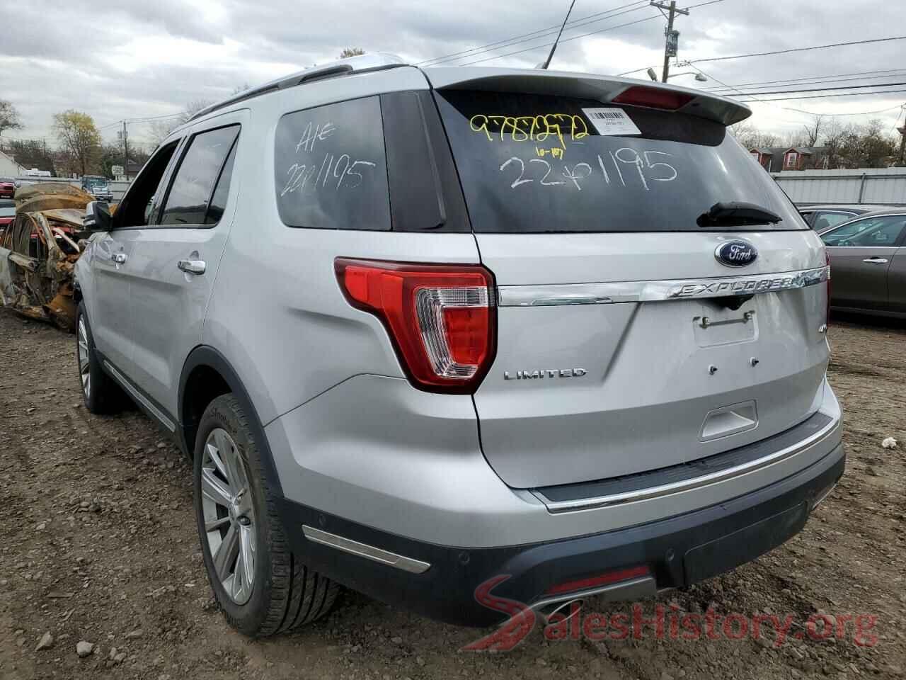 1FM5K8F89JGC66262 2018 FORD EXPLORER