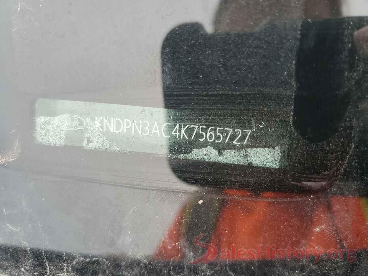 KNDPN3AC4K7565727 2019 KIA SPORTAGE