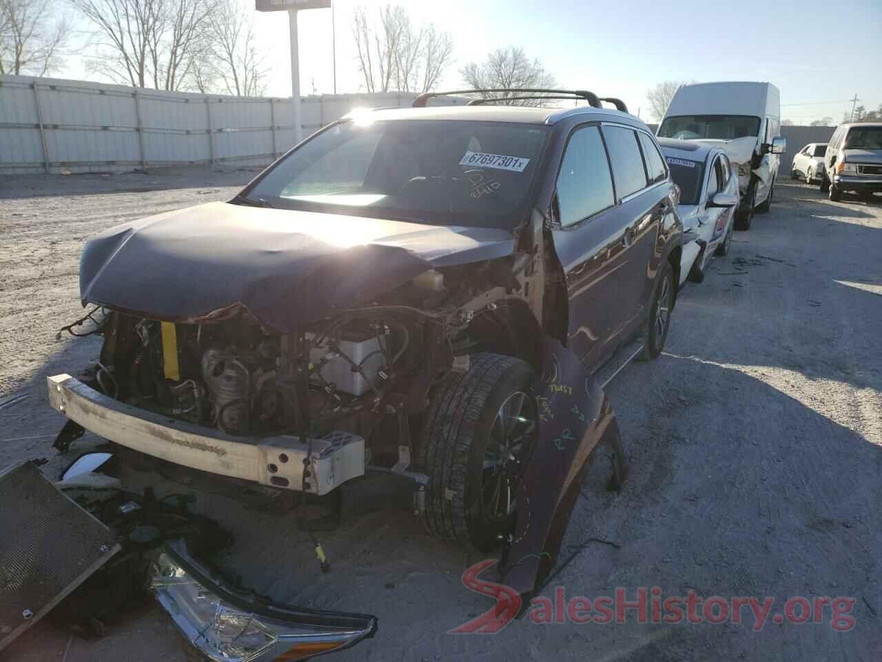 5TDJZRFH0KS918410 2019 TOYOTA HIGHLANDER