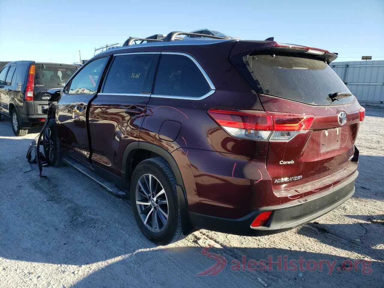 5TDJZRFH0KS918410 2019 TOYOTA HIGHLANDER