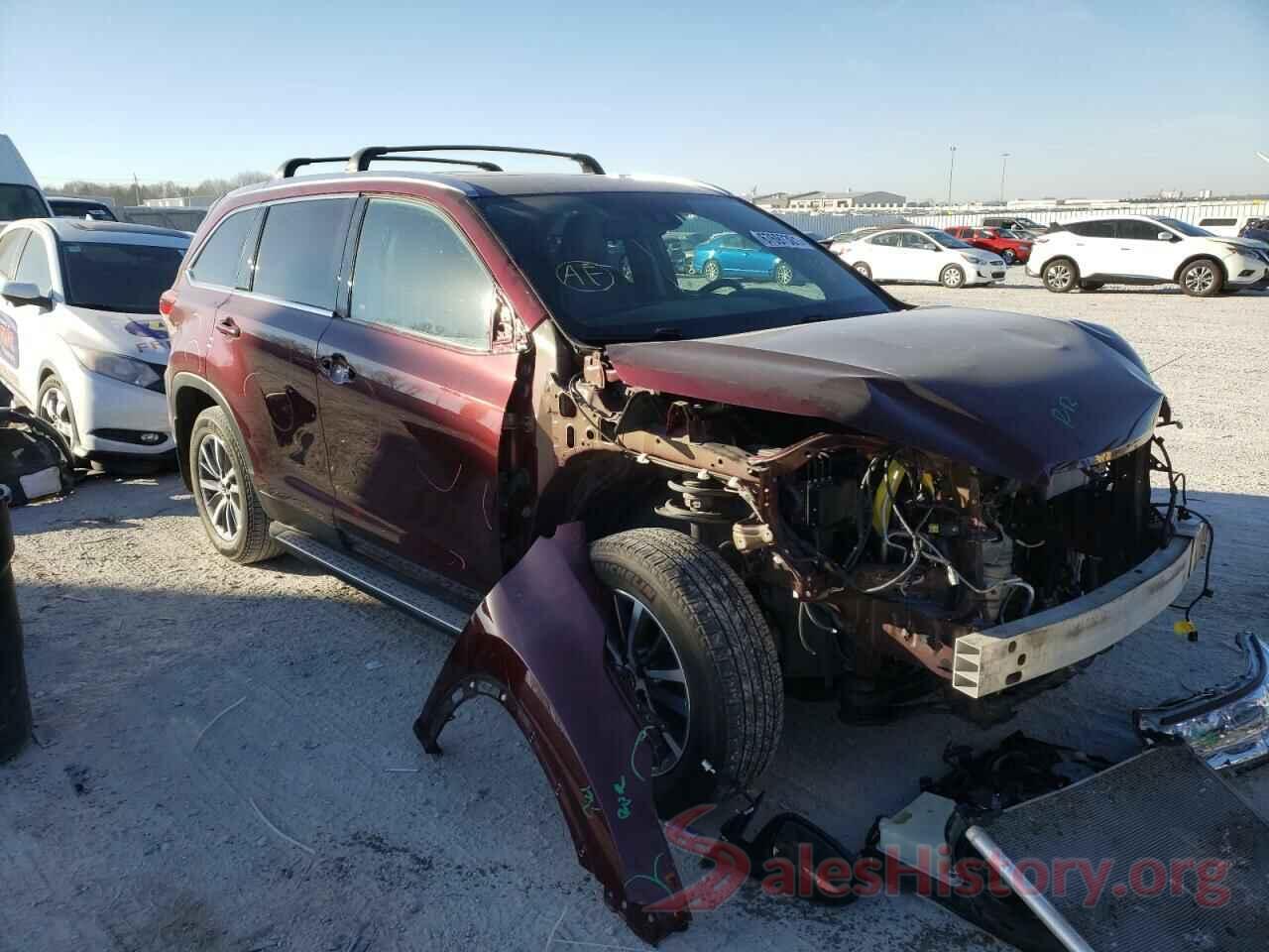 5TDJZRFH0KS918410 2019 TOYOTA HIGHLANDER