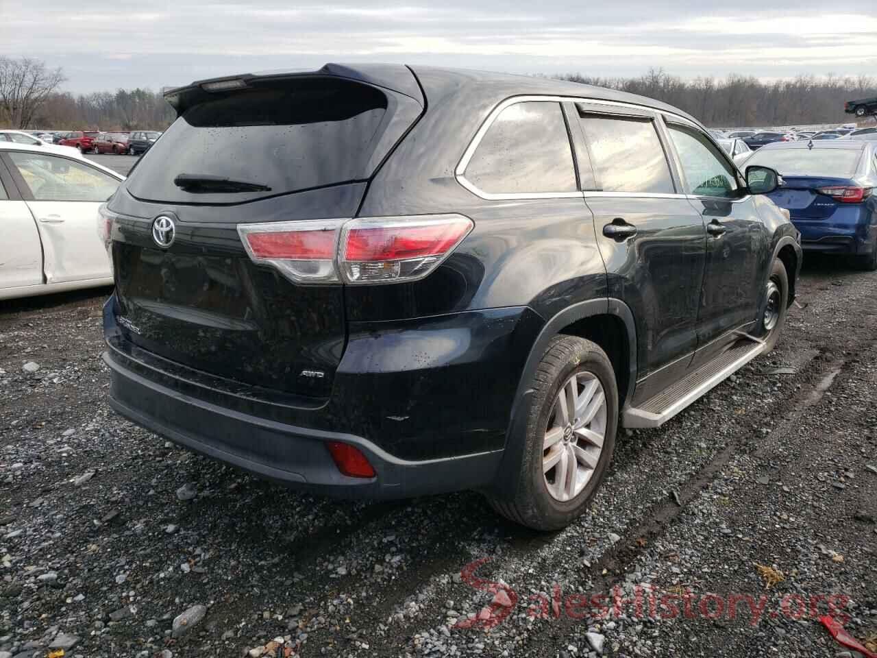 5TDBKRFH1GS307561 2016 TOYOTA HIGHLANDER