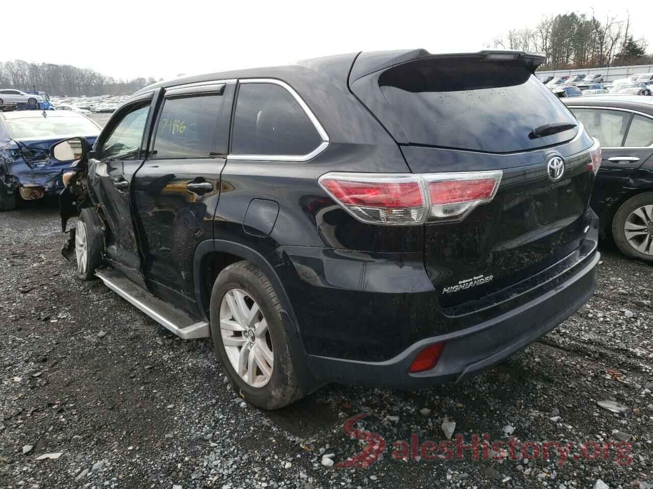 5TDBKRFH1GS307561 2016 TOYOTA HIGHLANDER