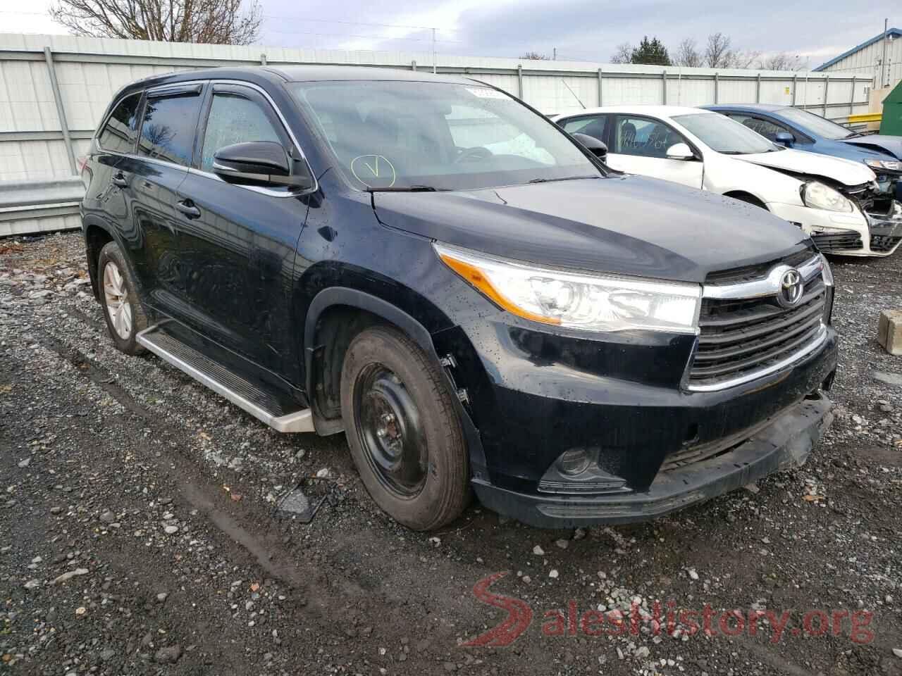 5TDBKRFH1GS307561 2016 TOYOTA HIGHLANDER