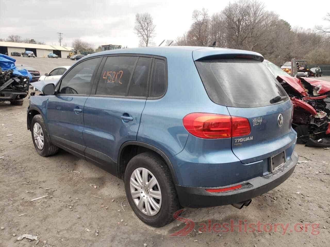 WVGAV7AX3HK048467 2017 VOLKSWAGEN TIGUAN