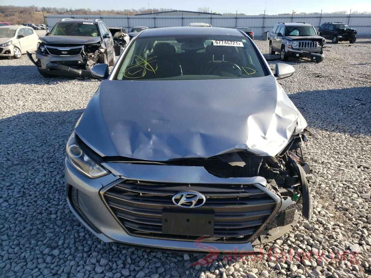 5NPD84LF4HH077616 2017 HYUNDAI ELANTRA