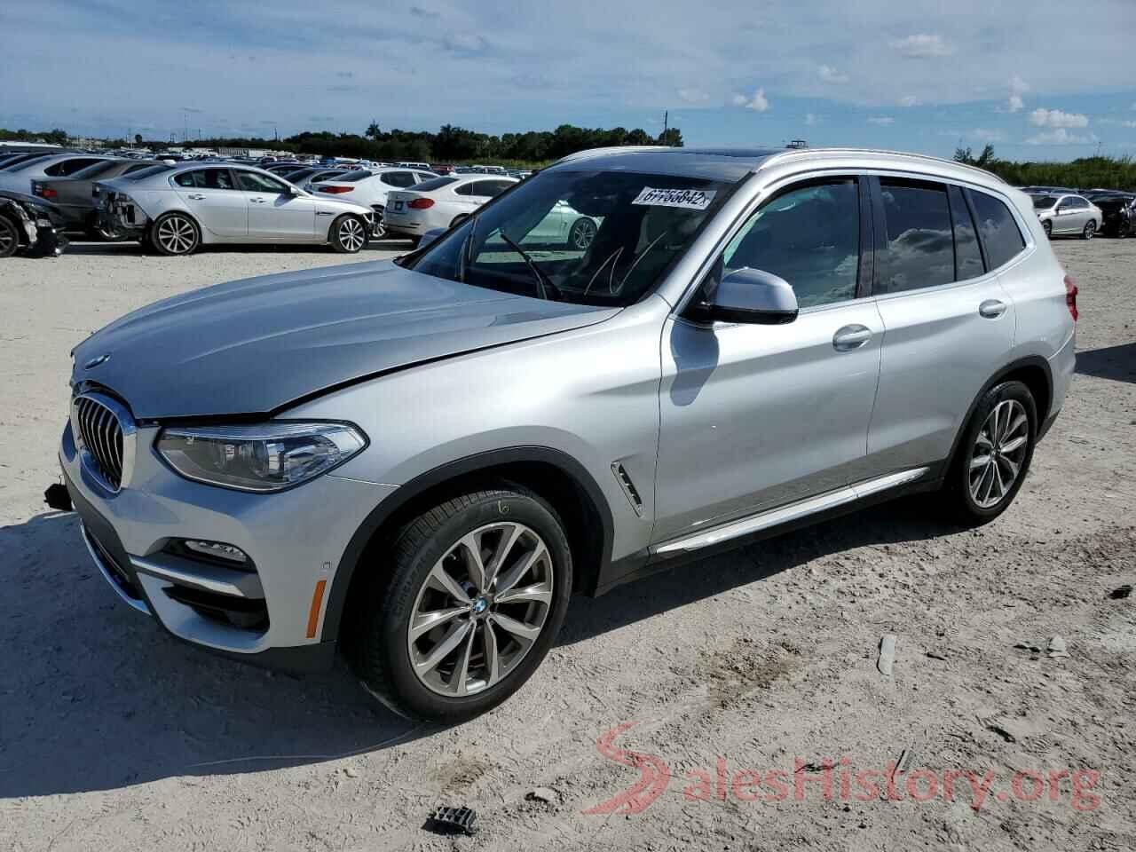 5UXTR7C53KLF30808 2019 BMW X3