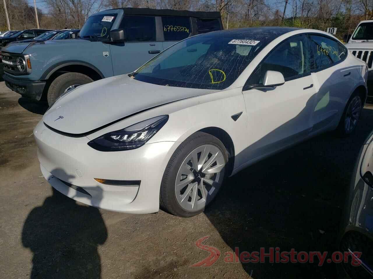 5YJ3E1EA9MF856796 2021 TESLA MODEL 3