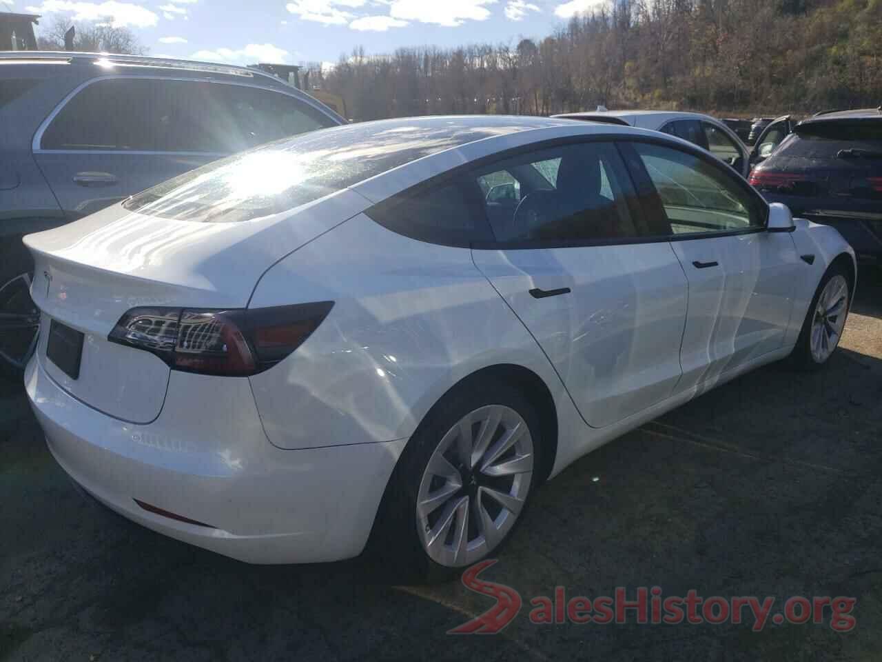 5YJ3E1EA9MF856796 2021 TESLA MODEL 3