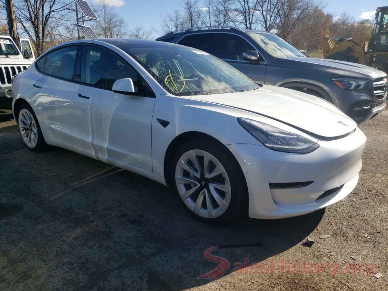 5YJ3E1EA9MF856796 2021 TESLA MODEL 3