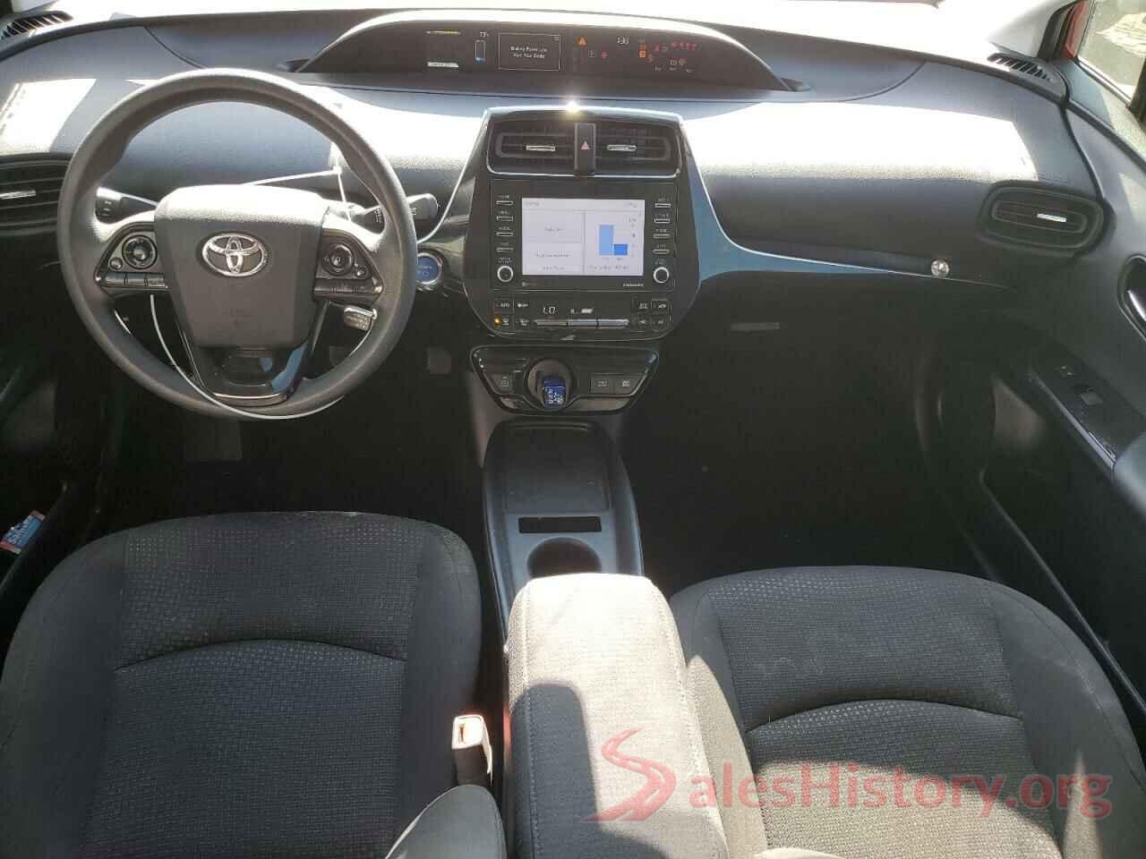 JTDKAMFU0M3127892 2021 TOYOTA PRIUS