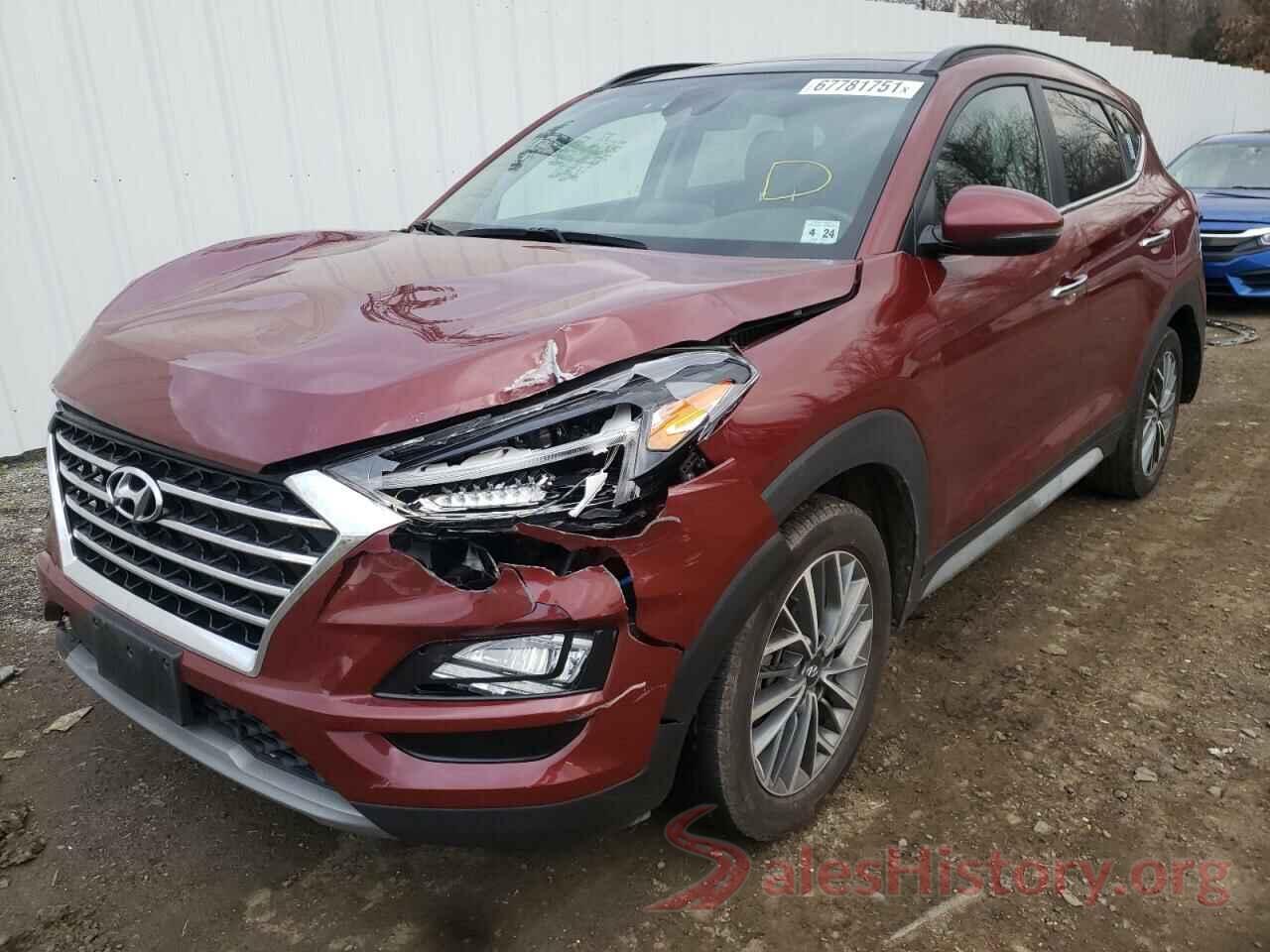 KM8J3CAL3KU980840 2019 HYUNDAI TUCSON