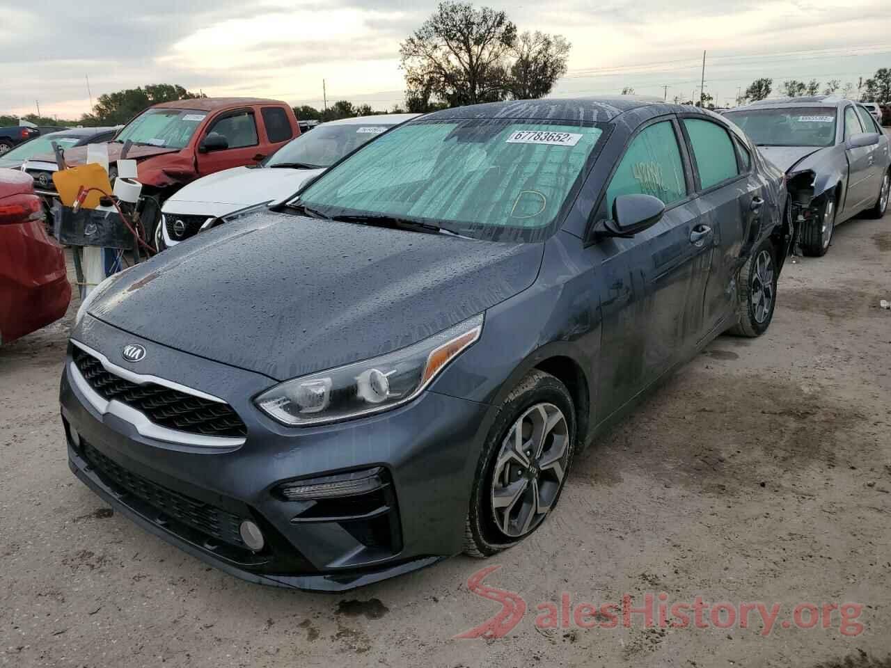 3KPF24AD7LE246844 2020 KIA FORTE