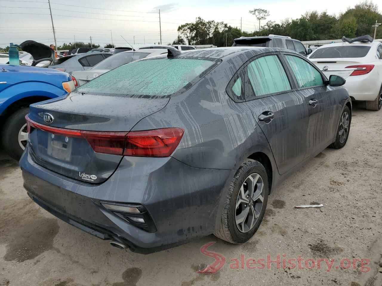 3KPF24AD7LE246844 2020 KIA FORTE