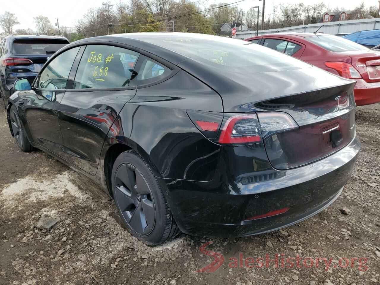 5YJ3E1EB3MF924647 2021 TESLA MODEL 3