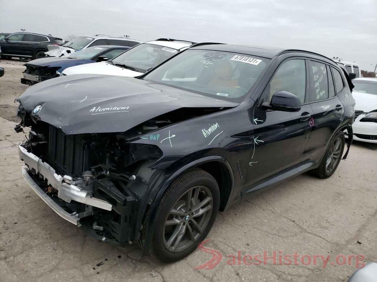 5UXTR9C5XKLR03822 2019 BMW X3