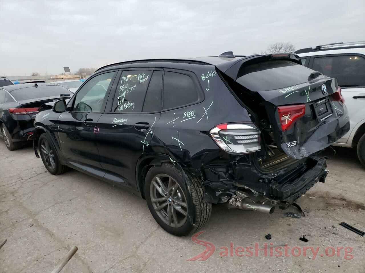 5UXTR9C5XKLR03822 2019 BMW X3