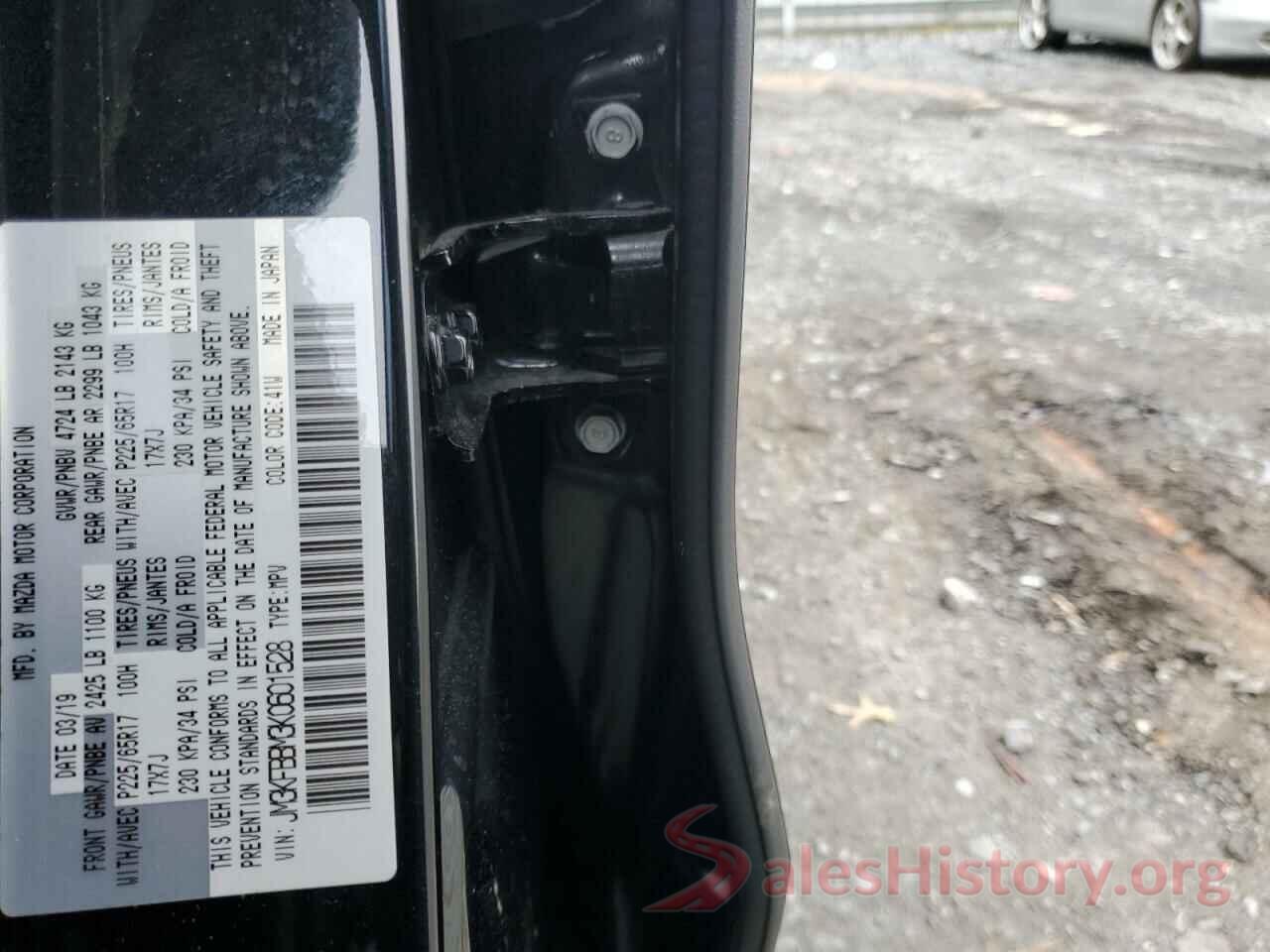 JM3KFBBM3K0601528 2019 MAZDA CX-5